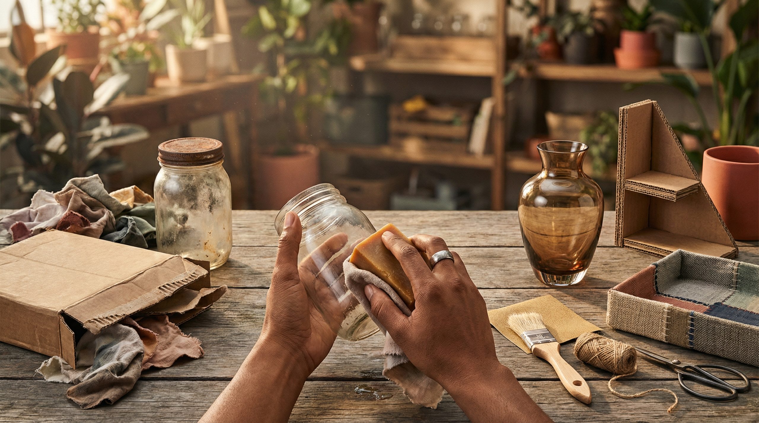 Ignorar a limpeza destrói a fixação de Reciclar e Recriar?