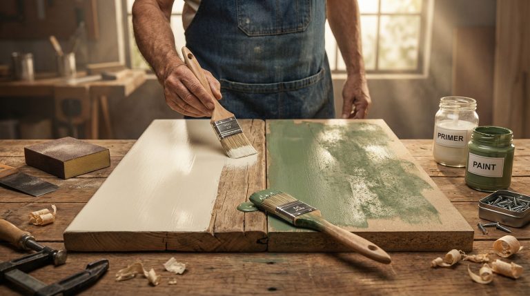 Madeira e MDF sem seladora gastam o dobro de tinta.