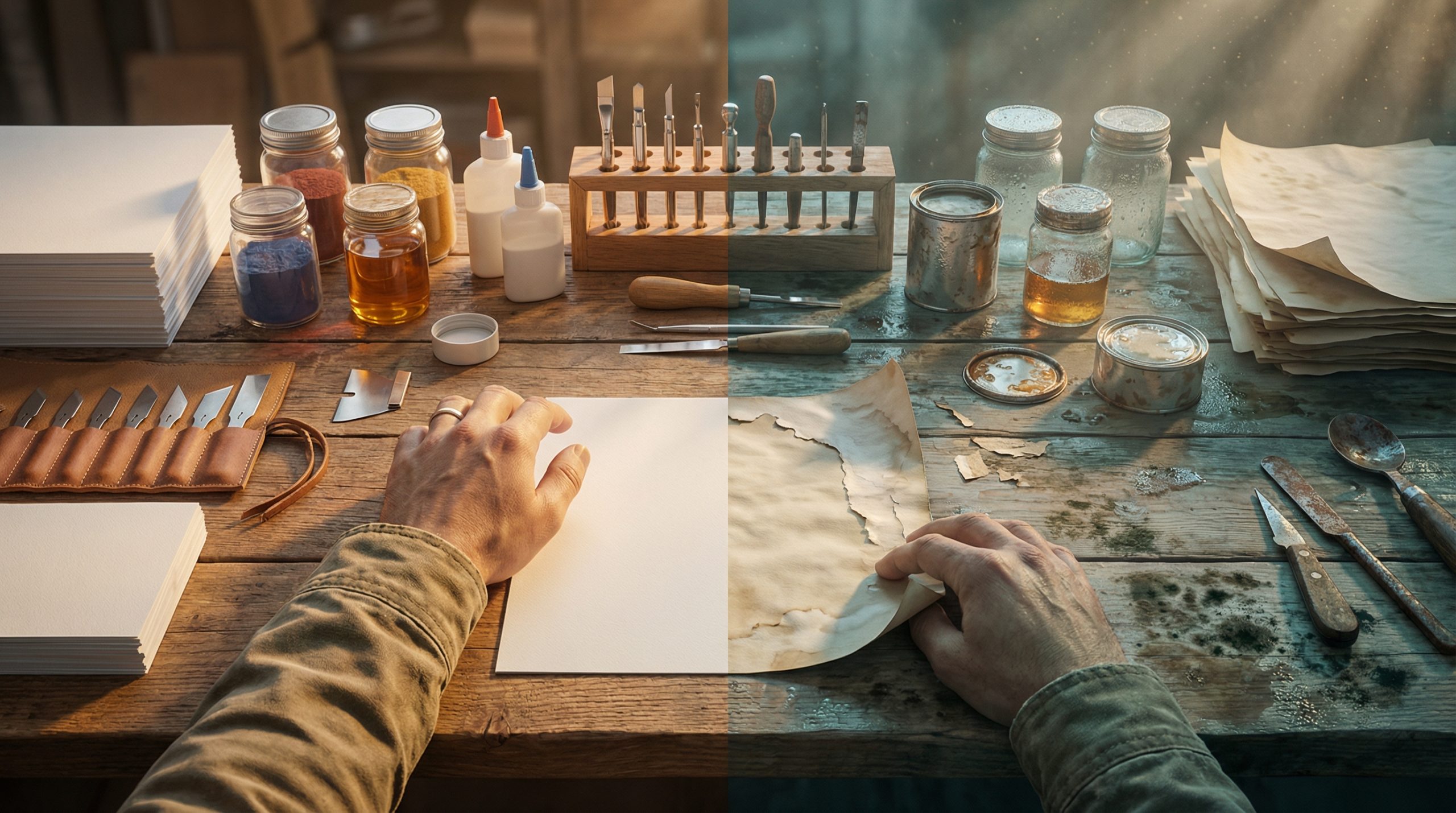 Umidade oculta inutiliza Ferramentas e Materiais