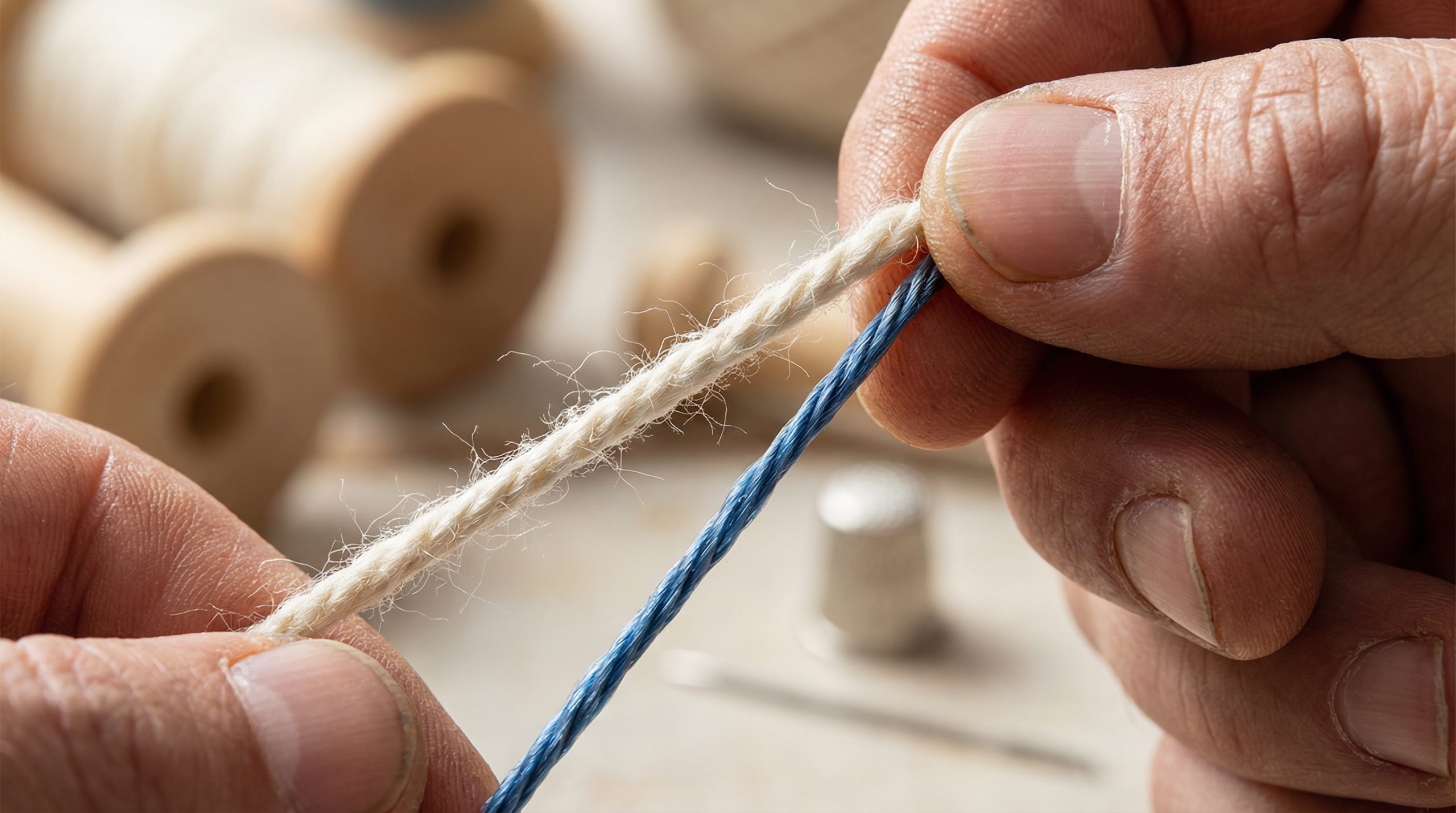 Fios e Agulhas inadequados distorcem a trama - 2