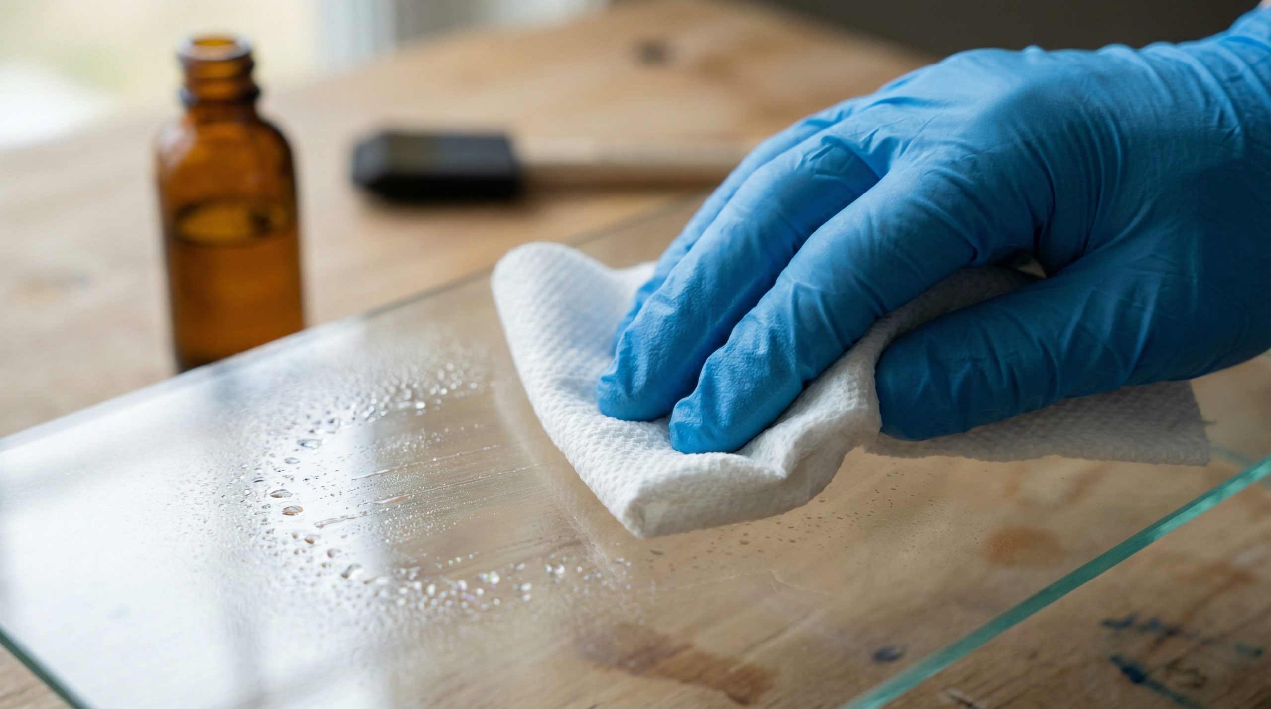 Pintura Manual em vidro suporta lavagem diária? - 2