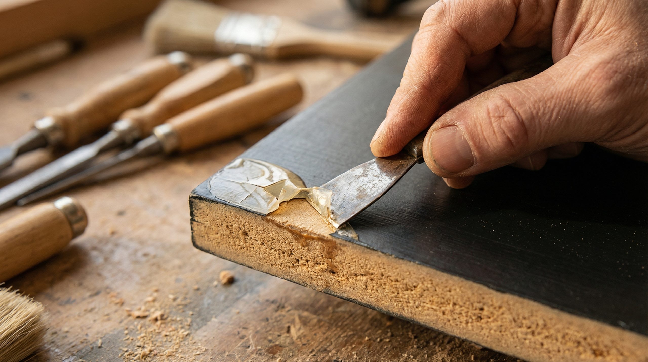 Excesso de verniz cria bolhas na Madeira e MDF - 2