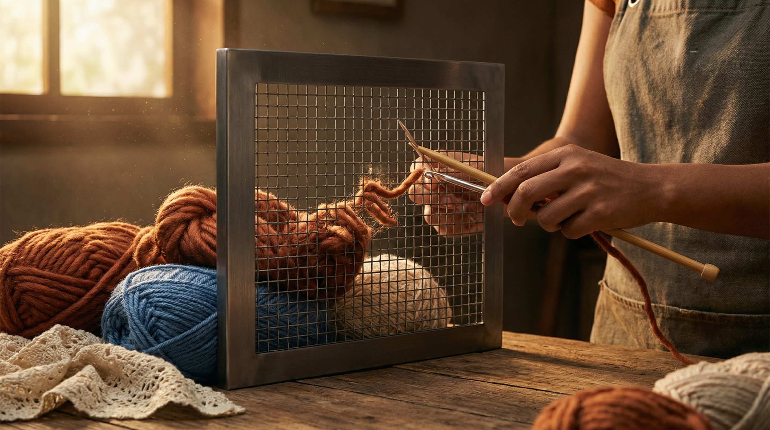 Trama rígida demais rejeita Fios e Agulhas?