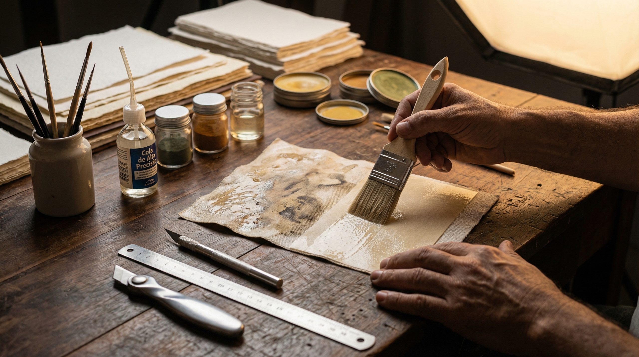 Manchas e bolhas vêm de Ferramentas e Materiais ruins?