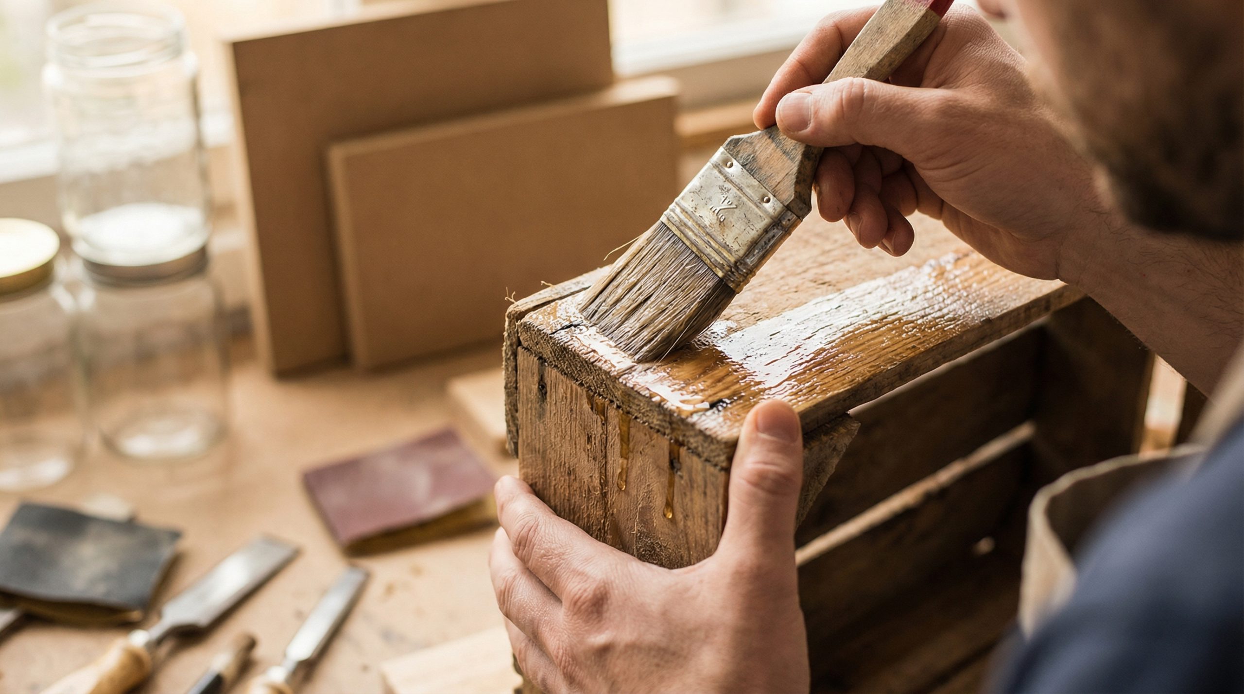 Verniz caseiro protege mesmo no Reciclar e Recriar? - 2
