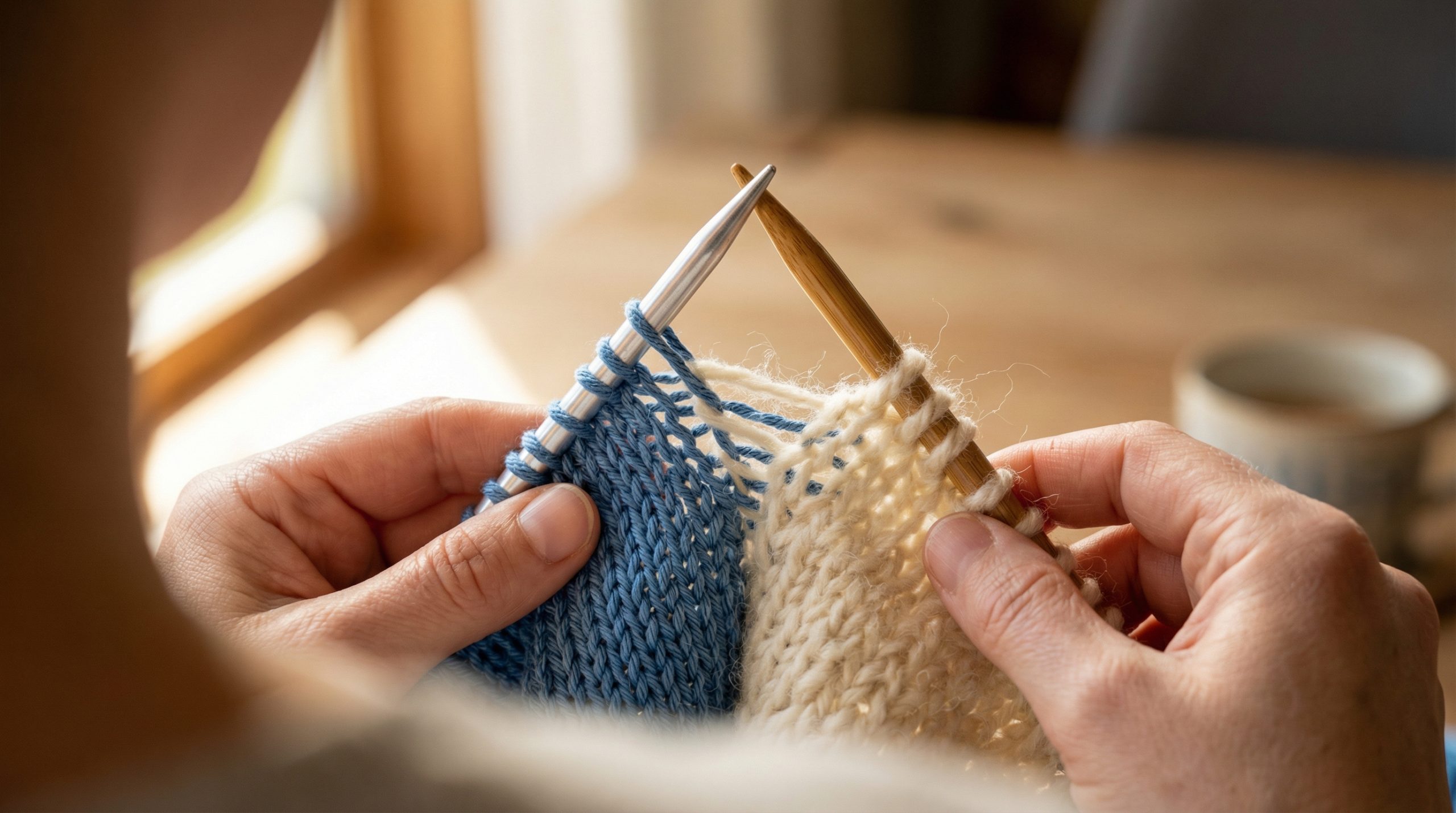 Desmanchar o ponto estraga seus Fios e Agulhas? - 2