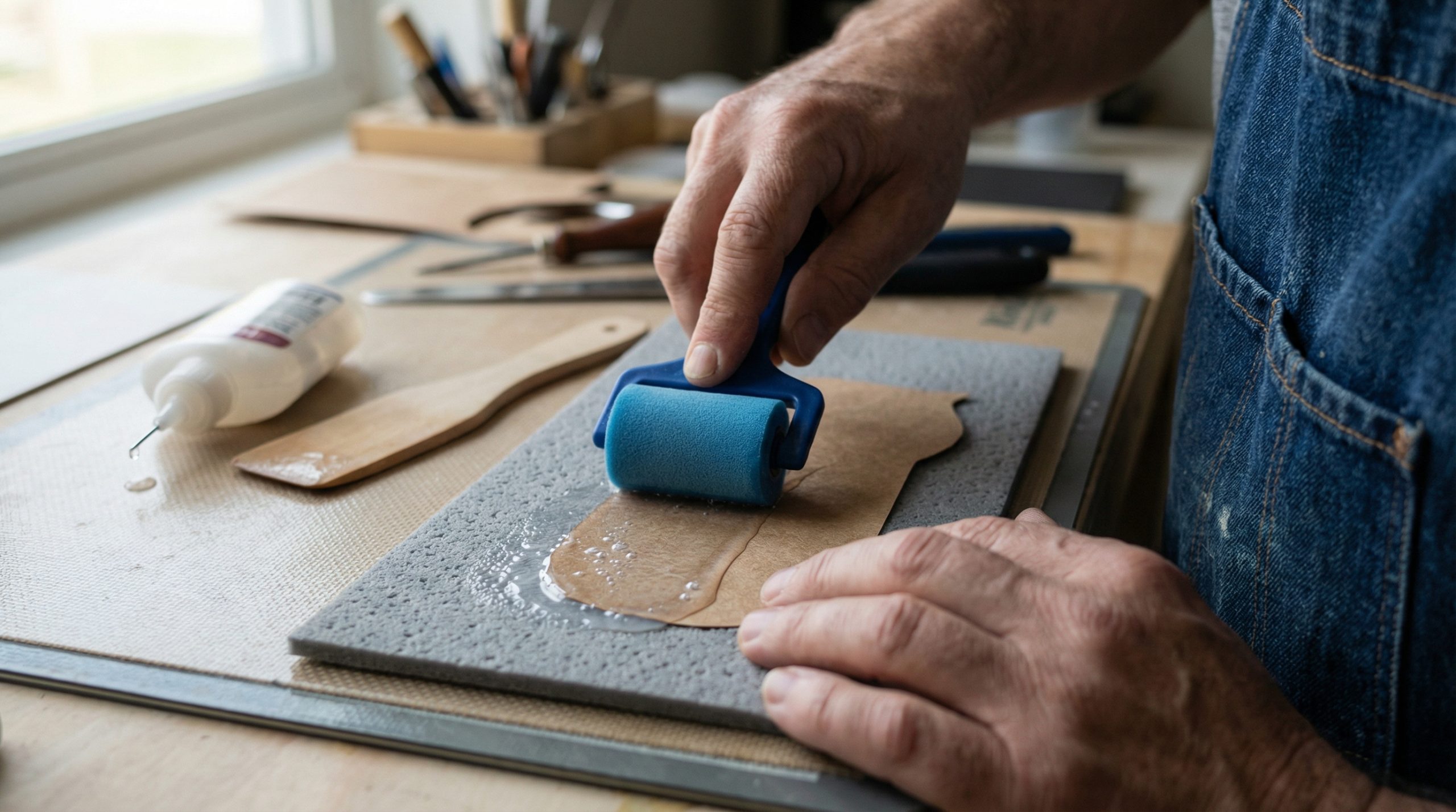 Corrija o descolamento, revise Ferramentas e Materiais - 2