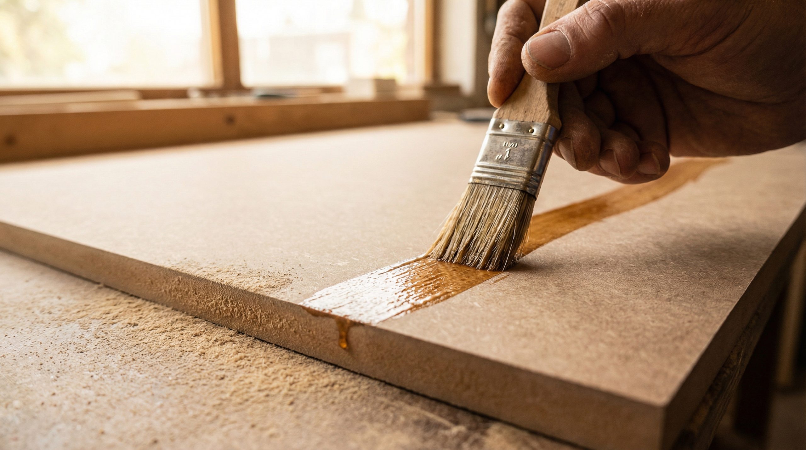 Cerdas rígidas riscam a superfície da Pintura Manual - 2