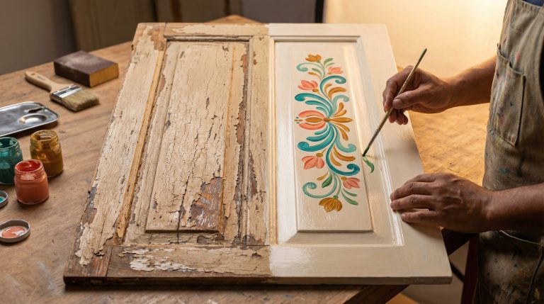 Fundo mal preparado condena a melhor Pintura Manual.