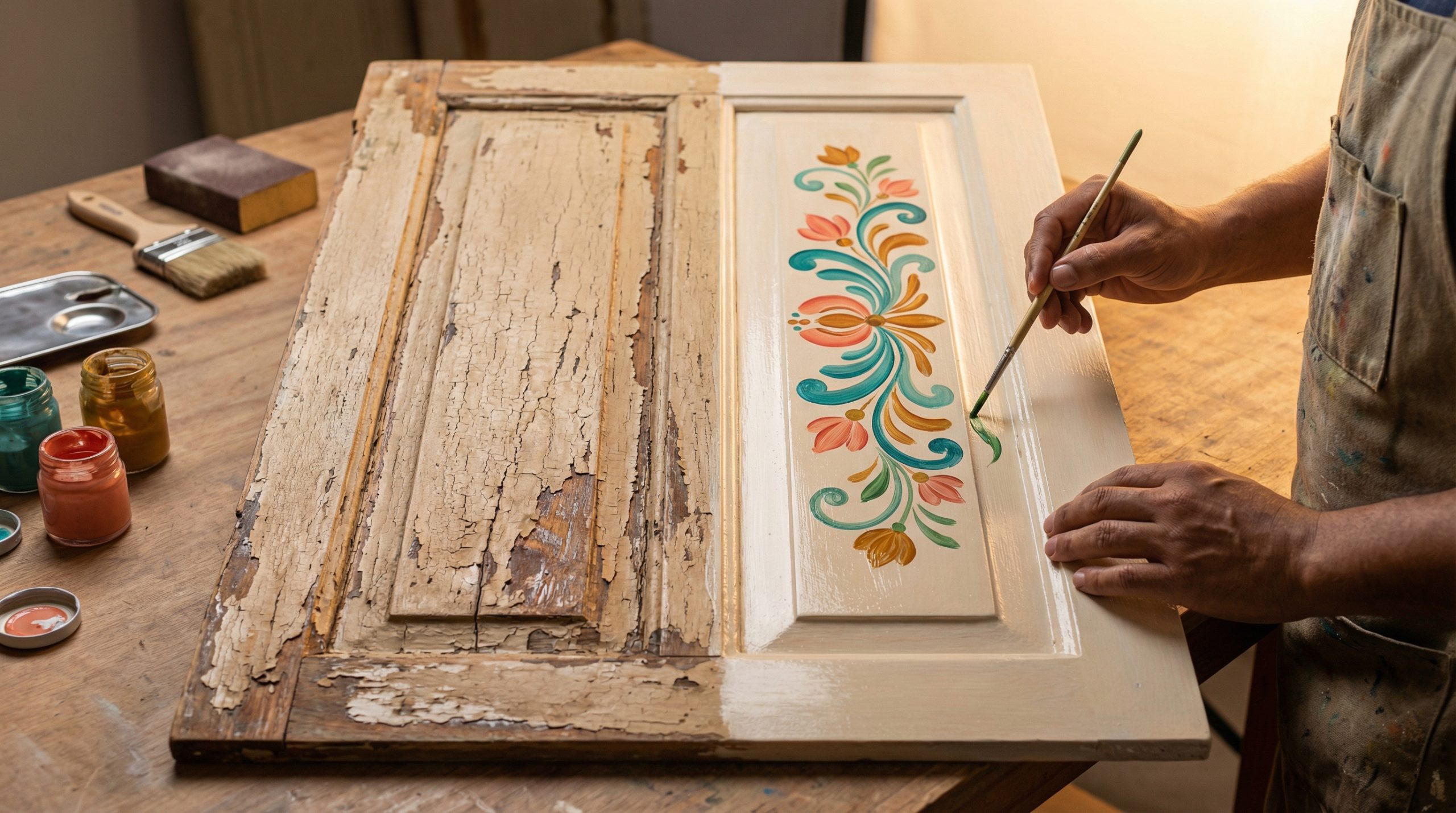 Fundo mal preparado condena a melhor Pintura Manual.