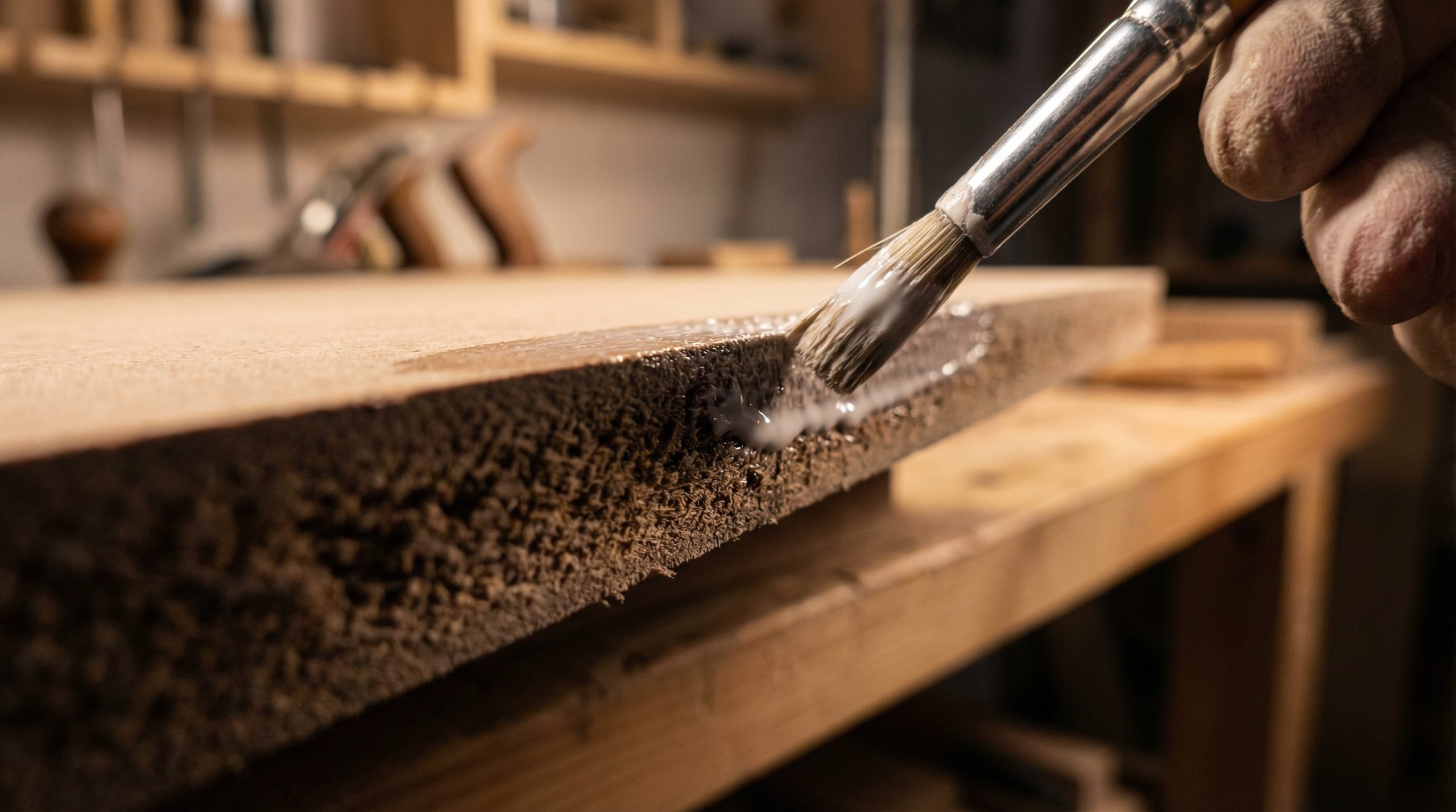 Camufle os poros da Madeira e MDF com uma única demão - 2