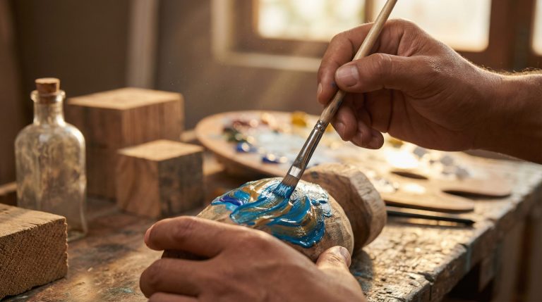 Do zero à Pintura Manual digna de exposição