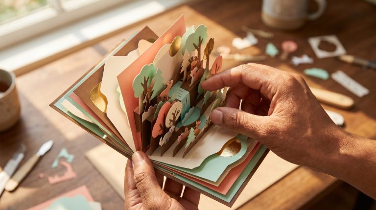 Crie cartões interativos em Projetos com Papel dinâmicos