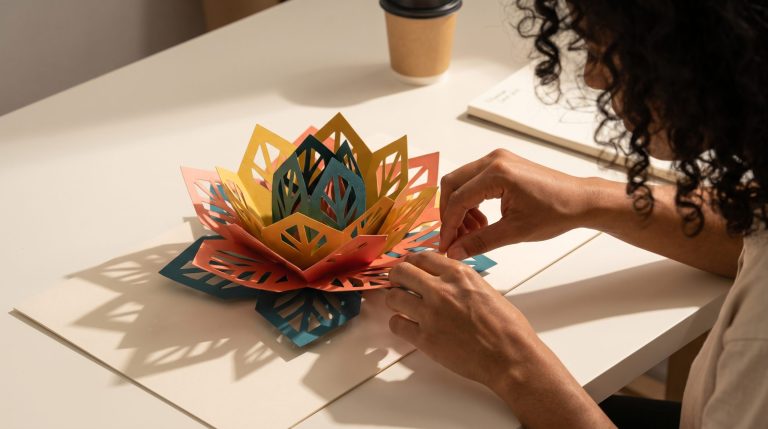 Efeito pop-up: o movimento vivo em Projetos com Papel