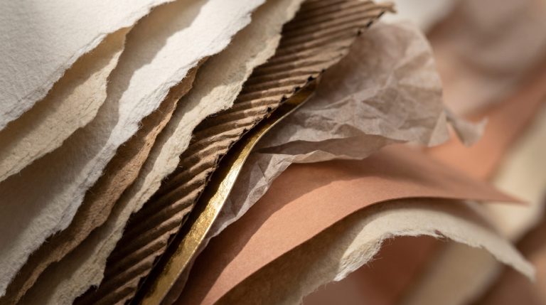 Mix de texturas valoriza o visual de Projetos com Papel