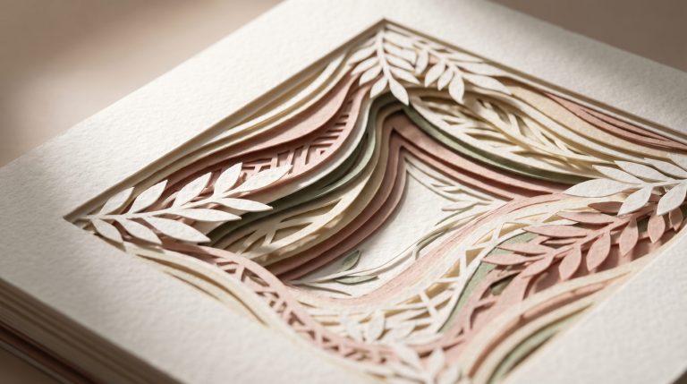 Sobreposição cria o efeito 3D em Projetos com Papel