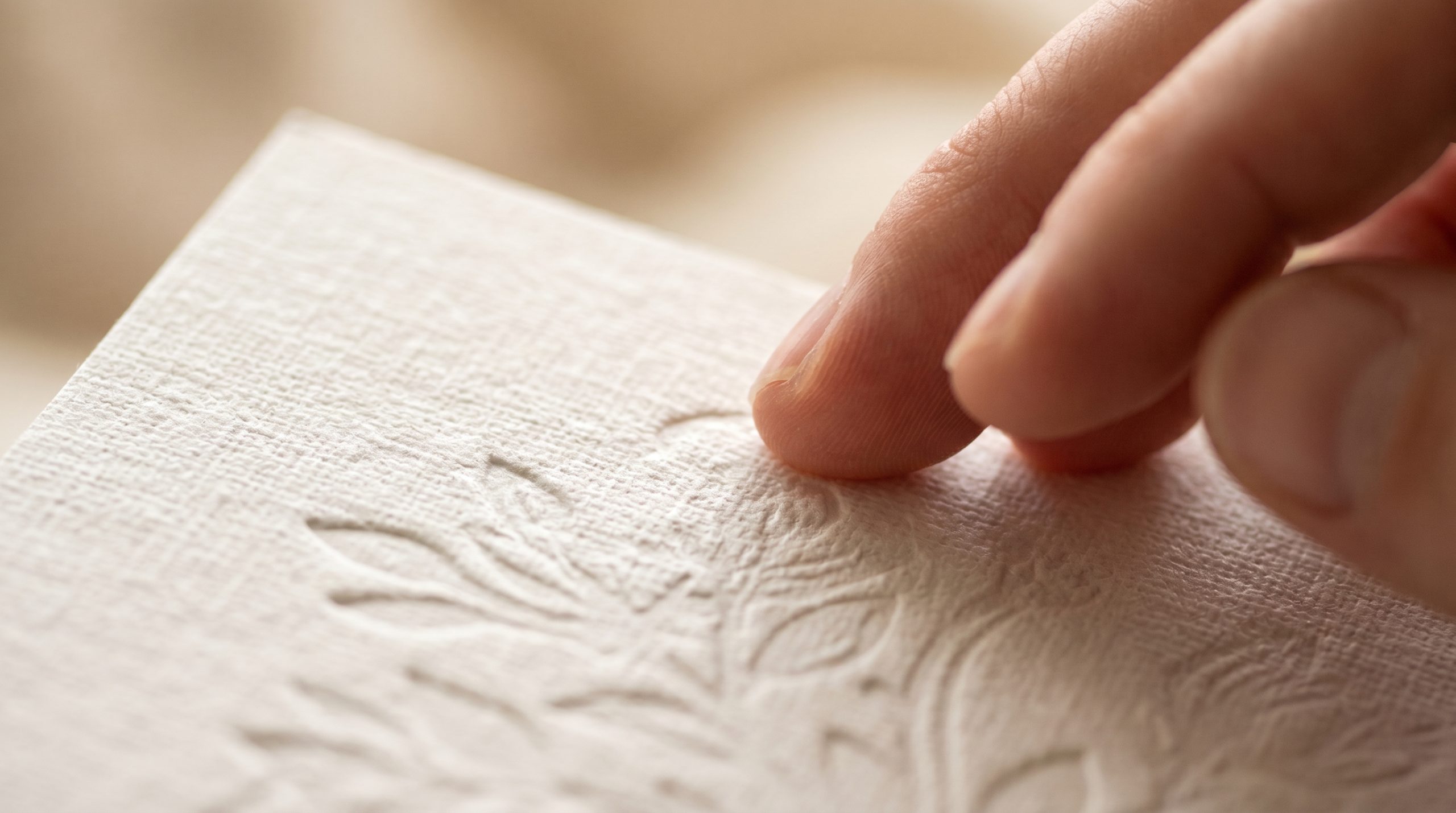 Textura de linho: sofisticação em Projetos com Papel - 2